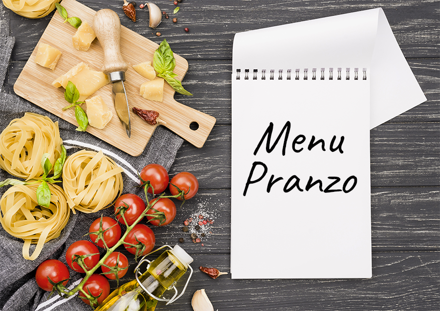 menu pranzo